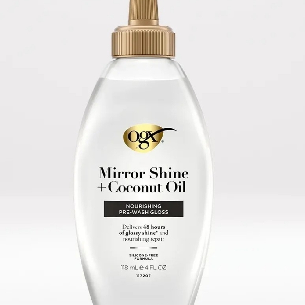 OGX Mirror Shine + Nourishing Coconut Oil Pre-Wash Gloss